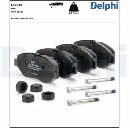 KLOCKI HAM./PRZ/ IVECO DAILY 35.10 06- DELPHI LP2039         7.906.0