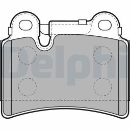 KLOCKI HAM./TYŁ/ VW TOUAREG 3,0-6,0 02- /18 CALI/ DELPHI LP2061