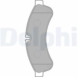 KLOCKI HAM./TYŁ/ IVECO DAILY III 06- DELPHI LP2063