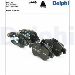 KLOCKI HAM./PRZ/ CITROEN C4 1,8 07-     /GRAND PICASSO/ DELPHI LP2101