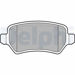 KLOCKI HAM./TYŁ/ OPEL ZAFIRA 1,7-1,9CDTI08- DELPHI LP2209