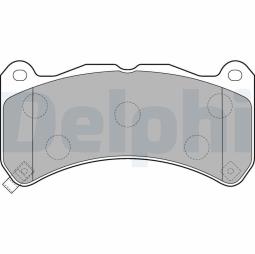 KLOCKI HAM./PRZ/ LEXUS IS F 08- DELPHI LP2211