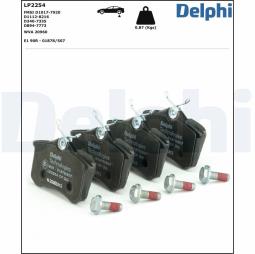 KLOCKI HAM.AUDI DELPHI LP2254
