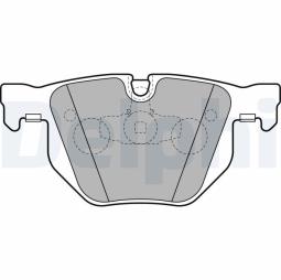 KLOCKI HAM./TYŁ/ BMW 3 2,5-3,0D 06- DELPHI LP2256