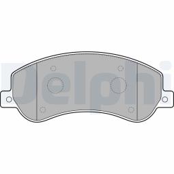 KLOCKI HAM./PRZ/ VW AMAROK 2,0TDI 10- DELPHI LP2257