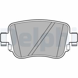 KLOCKI HAM./TYŁ/ SKODA,SEAT SKODA,SEAT LEON SC,OCTAVIA DELPHI LP2709