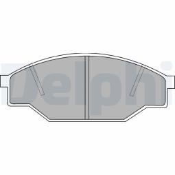 KLOCKI HAM./PRZ/ TOYOTA HIACE 83-89 DELPHI LP538          7.576.0