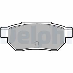 KLOCKI HAM./TYŁ/ HONDA ACCORD,CIVIC 88-91 /+ABS/ DELPHI LP562          7.453.0