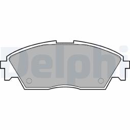 KLOCKI HAM./PRZ/ HONDA CIVIC 87- DELPHI LP605          7.452.0