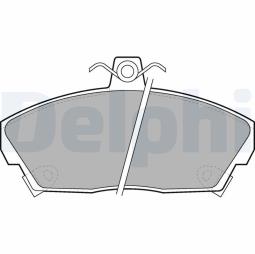 KLOCKI HAM./PRZ/ HONDA CONCERTO -93 /LUC/ DELPHI LP619          7.551.0