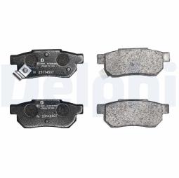KLOCKI HAM./TYŁ/ HONDA CIVIC 90- DELPHI LP625          7.451.0