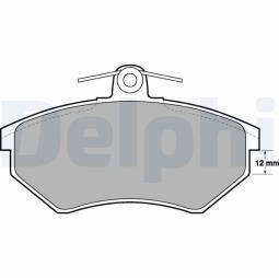 KLOCKI HAM./PRZ/ VW PASSAT 19mm DELPHI LP778          7.310.0