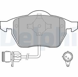 KLOCKI HAM./PRZ/ AUDI 100 91-           /CZUJNIK O/ DELPHI LP784          7.429.0