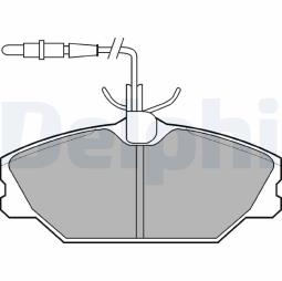 KLOCKI HAM./PRZ/ RENAULT LAGUNA 93- DELPHI LP788          7.388.0
