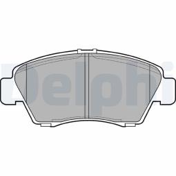KLOCKI HAM./PRZ/ HONDA CIVIC 92- DELPHI LP809          7.748.0