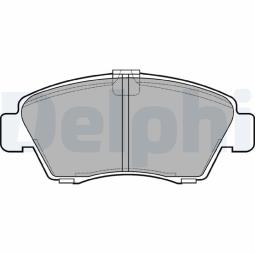 KLOCKI HAM./PRZ/ HONDA CIVIC 92- DELPHI LP810          7.454.0
