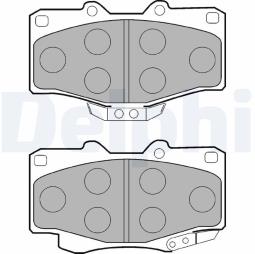 KLOCKI HAM./PRZ/ TOYOTA HI-LUX 2,4D DELPHI LP854          7.580.0