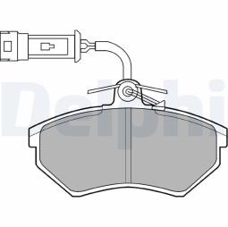 KLOCKI HAM./PRZ/ VW PASSAT 88- 16mm DELPHI LP884