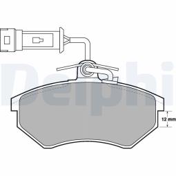KLOCKI HAM./PRZ/ VW PASSAT 93- DELPHI LP901          7.310.4