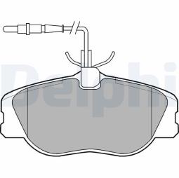 KLOCKI HAM./PRZ/ PEUGEOT 806 94- DELPHI LP909          7.352.3