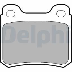 KLOCKI HAM./TYŁ/ DB 124 DELPHI LP915          7.312.1