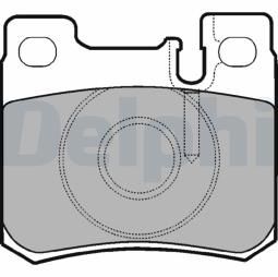 KLOCKI HAM./TYŁ/ DB W202 93- /C/ DELPHI LP947