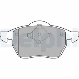 KLOCKI HAM./PRZ/ AUDI A4 94- 1,8-2,8 DELPHI LP978          7.429.1