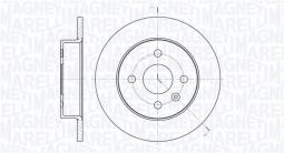 TARCZA HAM./TYŁ/ OPEL ASTRA G 1.2I MAGNETI MARELLI 361302040143