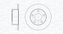 TARCZA HAM./TYŁ/ POSTERIORE AUDI A6, SKODA S MAGNETI MARELLI 361302040161
