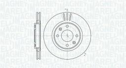 TARCZA HAM./PRZ/ CITROEN C3, XSARA MAGNETI MARELLI 361302040174