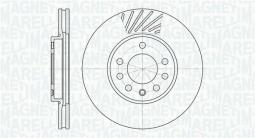 TARCZA HAM./PRZ/ OPEL ASTRA G 1,8I-2.0 D MAGNETI MARELLI 361302040210
