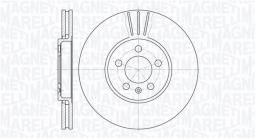TARCZA HAM./PRZ/ AUDI A3 1.8T/ VW G MAGNETI MARELLI 361302040222