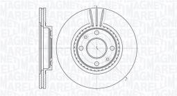 TARCZA HAM./PRZ/ RENAULT CLIO 1.8 1 MAGNETI MARELLI 361302040240