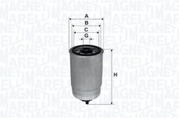 FILTR PALIWA FIAT DIESEL 1,9JTD 98- 153071760108
