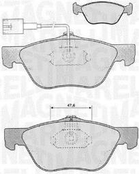KLOCKI HAM. ALFA ROMEO 145 MAGNETI MARELLI 363916060103
