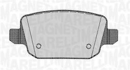 KLOCKI HAM./PRZ/ AUDI A3 8VO 10/12- MAGNETI MARELLI 363916060715