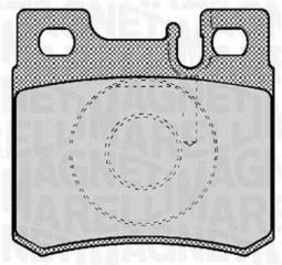 KLOCKI HAM. MERCEDES BENZ 190, E-CLASS MAGNETI MARELLI 363916060307