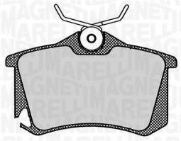 KLOCKI HAM./TYŁ/ AUDI A 3 II 8P 06/03- MAGNETI MARELLI 363916060444