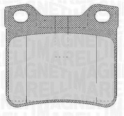 KLOCKI HAM./TYŁ/ MERCEDES V 638 96- MAGNETI MARELLI 363916060482