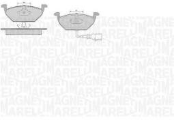 KLOCKI HAM./PRZ/ AUDI A 2 00- MAGNETI MARELLI 363916060516