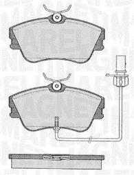 KLOCKI HAM./PRZ/ VOLKSWAGEN TRANSPORTER T4 90- MAGNETI MARELLI 363916060528