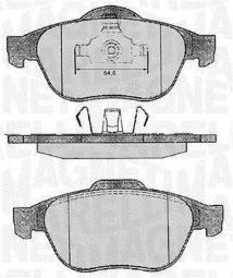 KLOCKI HAM./PRZ/ RENAULT ESPACE IV 11/02- MAGNETI MARELLI 363916060571