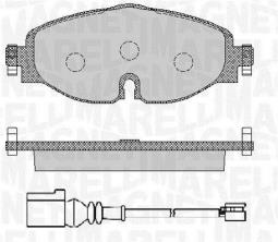 KLOCKI HAM./PRZ/ AUDI A3 8VO 10/12- MAGNETI MARELLI 363916060715