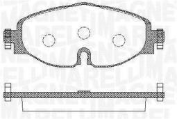KLOCKI HAM./PRZ/ AUDI A3 8VO 10/12- MAGNETI MARELLI 363916060716