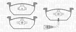 KLOCKI HAM./PRZ/ VW GOLF VII  DISC 276/ 1 MAGNETI MARELLI 363916060819