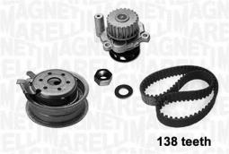 ZESTAW ROZRZĄDU + POMPA WODY SKODA FABIA6Y2 2.0 MAGNETI MARELLI 341403640002