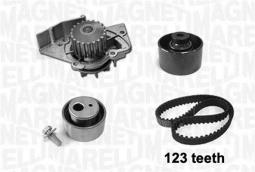 ZESTAW ROZRZĄDU + POMPA WODY CITROEN BERLINGO MF 1.9 D MFWJZ MAGNETI MARELLI 341404160001