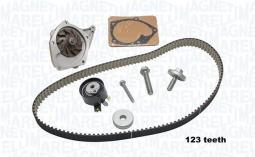 ZESTAW ROZRZĄDU + POMPA WODY DACIA DUSTER 1.5 DCI MAGNETI MARELLI 341404170002
