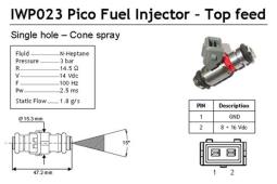 WTRYSK.BENZ.FIAT 1,6 8V /PUNTO II/ MAGNETI MARELLI 214310002310   IWP006