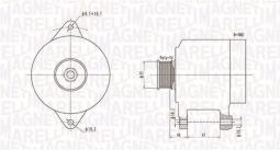 ALTERNATOR RENAULT LAGUNA 063731306010